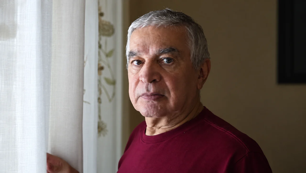Dennis Whitmore, 61, watched the broadcast with his tea going cold.